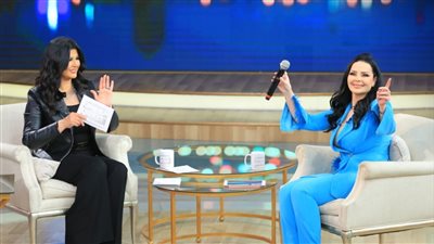 ديانا كرزون ضيفة منى الشاذلي في 