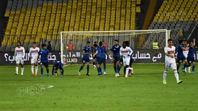 كالابا يتقدم لسموحة بالهدف الأول في مرمى الزمالك 
