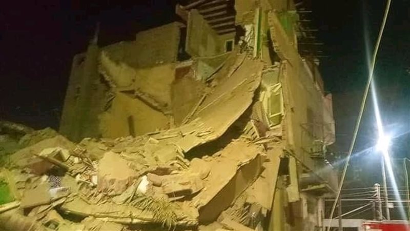 انهيار منزل الشرقية