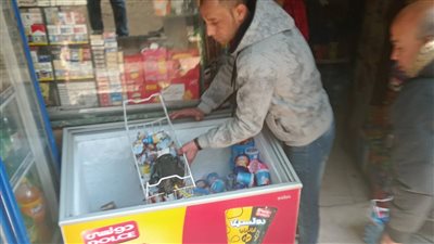 حملة لإزالة الإشغالات بالقطاع الشمالي بحي بولاق الدكرور | صور