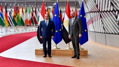 برنامج عمل مكثف اليوم للرئيس السيسي في بلجيكا