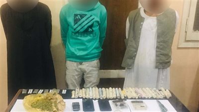 ضبط 5 عناصر إجرامية بالدقهلية والأقصر لحيازتهم كميات من المواد المخدرة