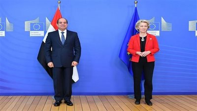  رسائل مهمة من السيسي لرئيسي المفوضية الأوروبية ووزراء بلجيكا 