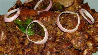 طريقة عمل الكبد والقوانص على أصولها باحترافية 