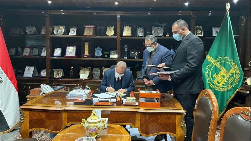 محافظ القليوبية يعتمد