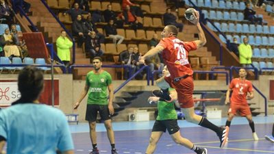 «رجال يد الأهلي» يفوز على سبورتنج في الدوري