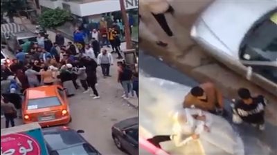 عريس يضرب عروسته أمام الكوافير بالإسماعيلية | فيديو