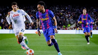 تعادل برشلونة ونابولي 1/1 في الدوري الأوروبي | صور