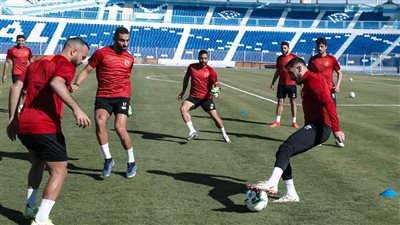 دوري أبطال إفريقيا.. تقسيمة قوية في مران الأهلي بالسودان