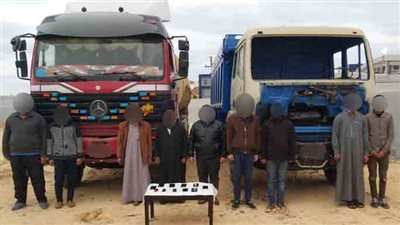 ضبط تشكيل عصابي بمطروح تخصص في سرقة المواد البترولية 