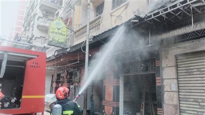 حريق هائل بأحد محلات الجزارة فى الإسكندرية دون إصابات
