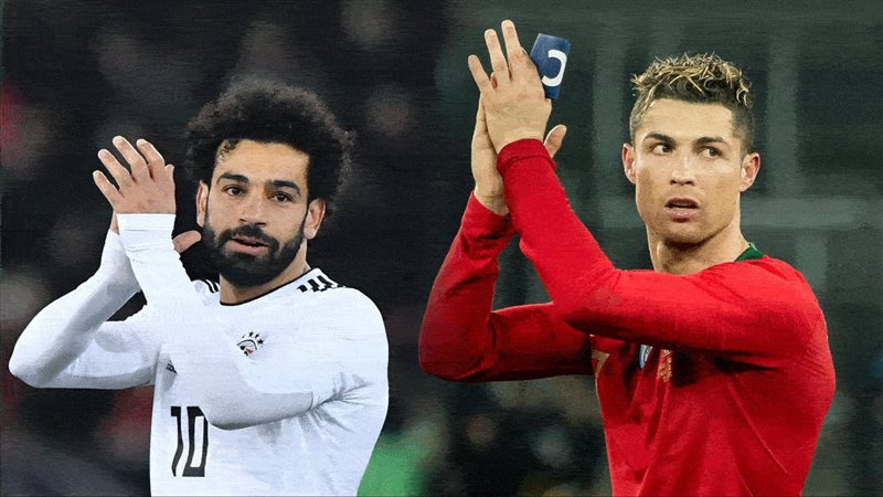 محمد صلاح وكريستيانو