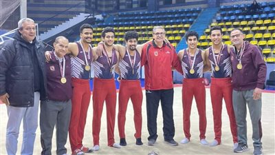 جمباز الأهلي يتوج بذهبية بطولة الجمهورية