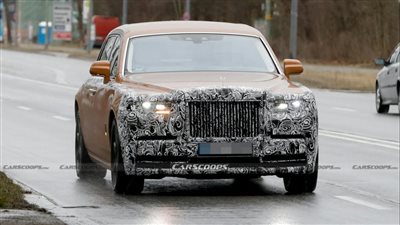 صورة تجسسية لـ رولز رويس فانتوم المحسنة 2023