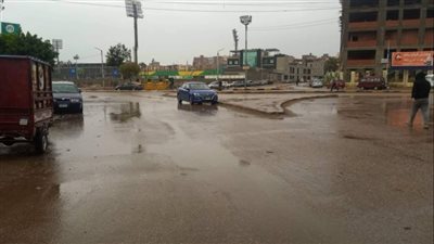 هطول أمطار غزيرة على القليوبية | صور 