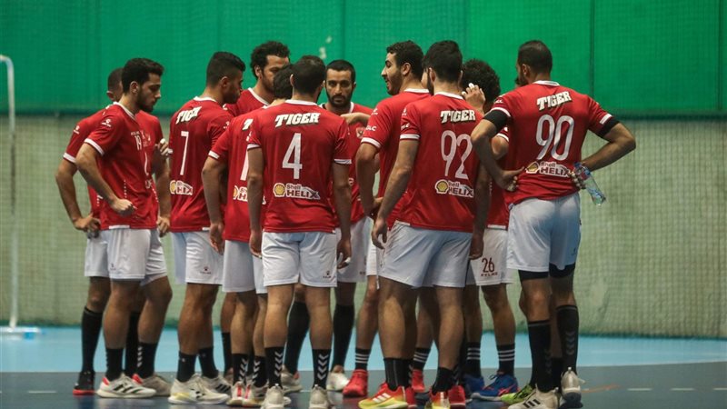 رجال طائرة الأهلى
