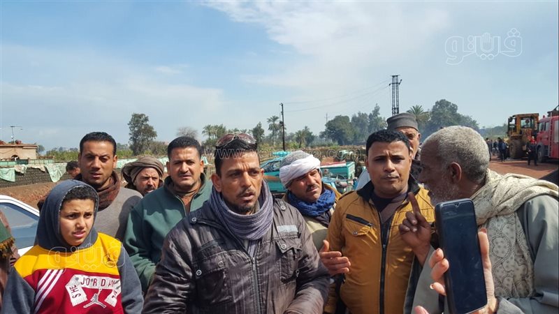 موقع حادث مصنع طوب