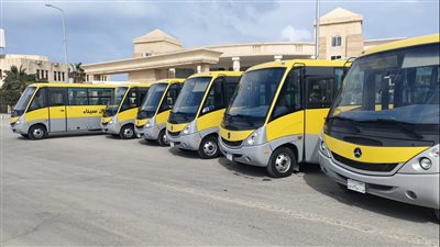 شمال سيناء تدشن خطوط سير الأتوبيسات الجديدة لخدمة المواطنين