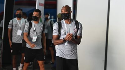  حافلة الزمالك تصل ستاد 11 نوفمبر استعدادا لمواجهة ساجرادا