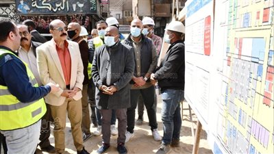 محافظ أسوان يوجه لإعادة تخطيط المدخل الجنوبى لمدينة دراوl صور
