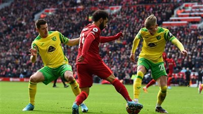 محمد صلاح يسجل في فوز ليفربول على نورويتش 1/3 بالدوري الإنجليزي