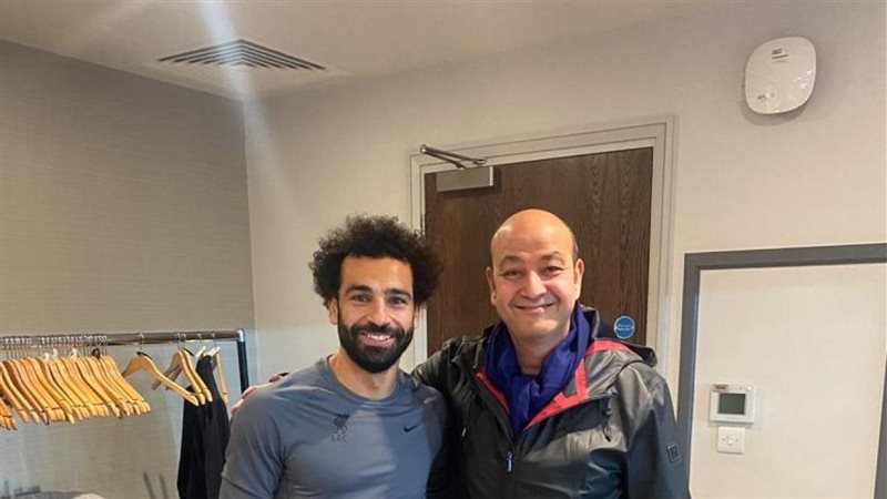 عمرو أديب ومحمد صلاح