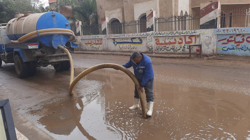 كسح مياه الامطار