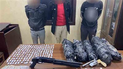 سقوط تشكيل عصابي للإتجار في المخدرات بسوهاج 