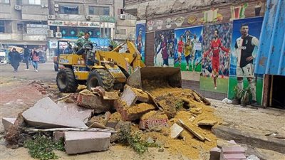 الانتهاء من توسعات شارع وراق الحضر بالجيزة تمهيدا لرصفه | صور