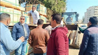 محافظ الشرقية يتفقد طريق أبوحاكم - ميت أبو علي