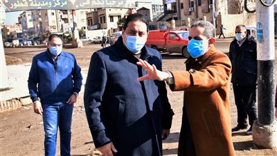 محافظ الغربية يقود حملة لرفع الإشغالات بشارع مصرف الزهار | صور