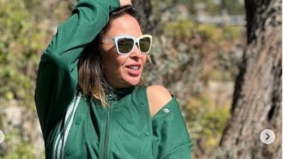 داليا البحيري تتألق بالأخضر في أحدث جلسة تصوير