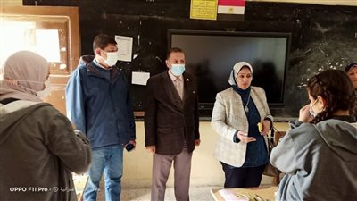 وكيل تعليم بالجيزة تتفقد سير العمل في مدارس إدارة العُمرانيّة |صور