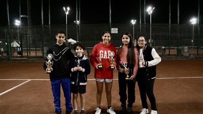 نتائج مميزة للاعبي ولاعبات الأهلي في بطولة الجمهورية للتنس