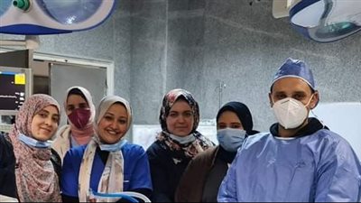  بنها الجامعى ينقذ حياة طفلة ابتلعت حبة لب 