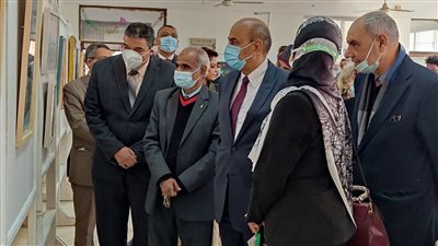 انطلاق الملتقى الأول للفنون التشكيلية بـ «تربية فنية المنيا»