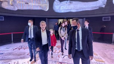 تفاصيل زيارة نيكولا ساركوزي للمتحف القومي للحضارة