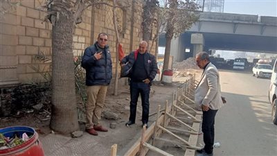 رئيس حي جنوب الجيزة يتفقد تطوير الممشى السياحي بالبحر الأعظم