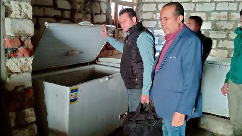 ضبط مصنع آيس كريم