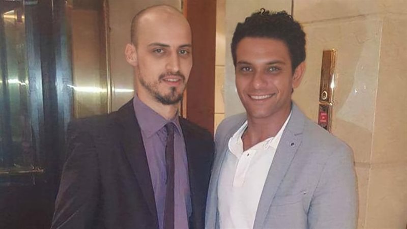صدام رقيق وآسر يس