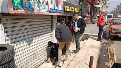 غلق 5 محال ومراكز للقاحات البيطرية غير مرخصة بالوراق وبولاق |صور 