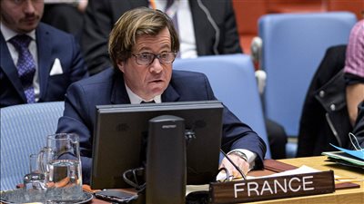 مندوب فرنسا فى مجلس الأمن: نعد عقوبات ضد روسيا 