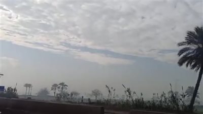 تجمعات للسحب وغيوم على محافظة الدقهلية.. والأرصاد تحذر سكان هذه المدن | فيديو 