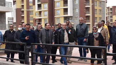 مسئولو الإسكان يتفقدون سير العمل بمشروع JANNA وأعمال التطوير بالشروق