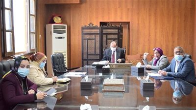 رئيس جامعة بني سويف يترأس اجتماعي مركز التعلم المدمج ولجنة المنشآت