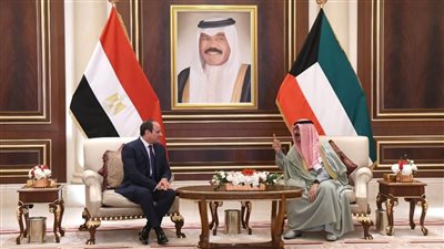 ولي عهد الكويت: دور مصر محوري بالمنطقة وركيزة أساسية لأمن واستقرار الوطن العربي