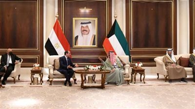 السيسي: التنسيق المصري الكويتي دعامة أساسية لتحقيق الاستقرار الإقليمي