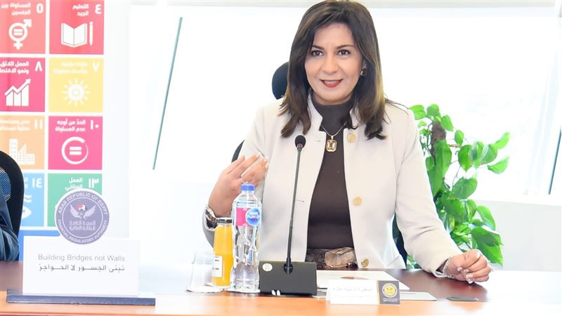 السفيرة نبيلة مكرم