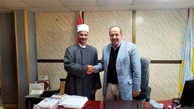 رئيس منطقة الإسكندرية الأزهرية يلتقي نائب المحافظ ورئيس مدينة برج العرب 