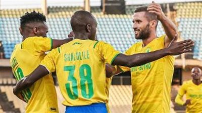 صن داونز يحرز الهدف الأول في مرمى الهلال السوداني 